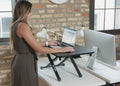Adjustable Standing Desk, 29”x18.5, Black X8230