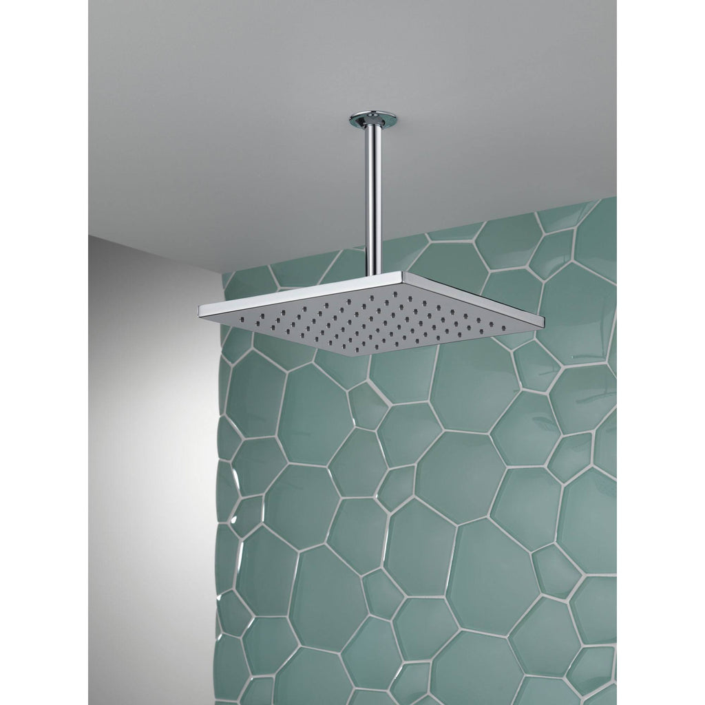 Chrome Metal Raincan Shower Head N1372