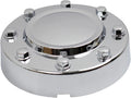 Chrome Front Center Hub Cap Wheel Cover for Dodge Ram 3500, Pack of 2 H9615