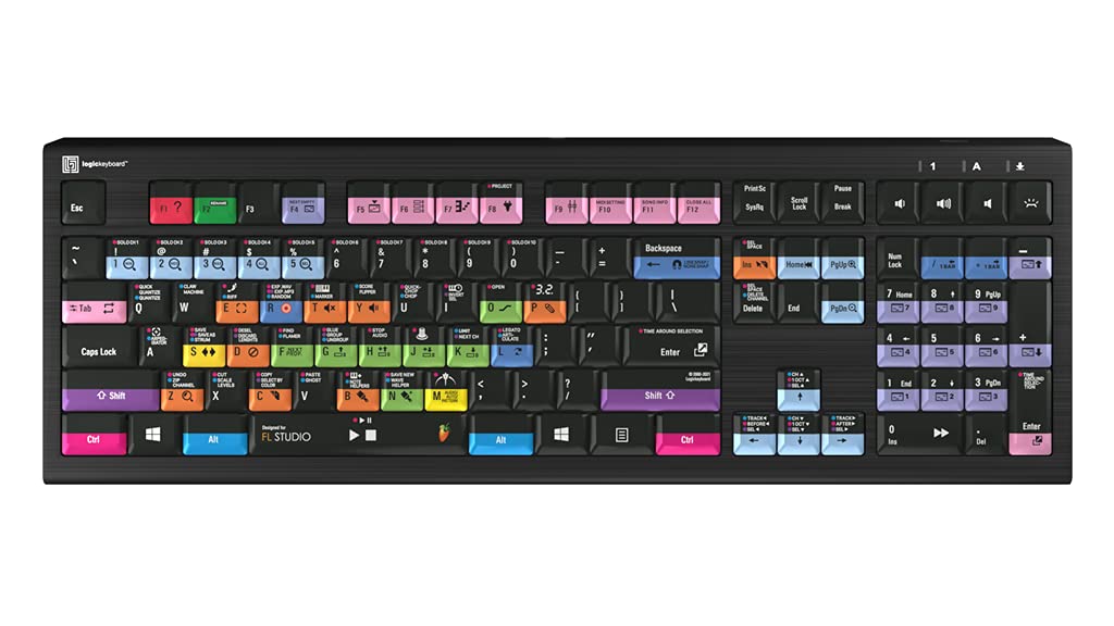 Backlit Keyboard for FL Studio 20 U633
