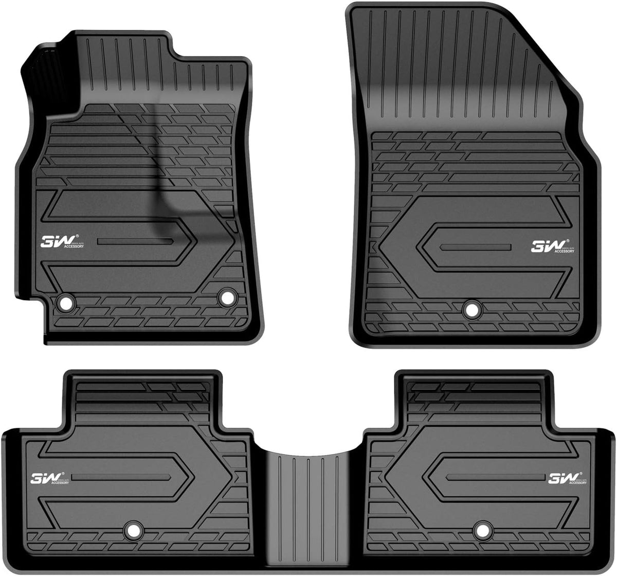 Black TPE All Weather Custom Fit Floor Liner Full Set C41994