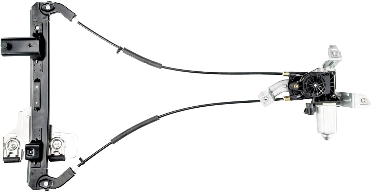 Power Window Regulator and Motor Assembly Rear Left Driver Side Pack of 2 V972