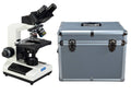 Compound Binocular Microscope with Aluminum Carrying Case A2376