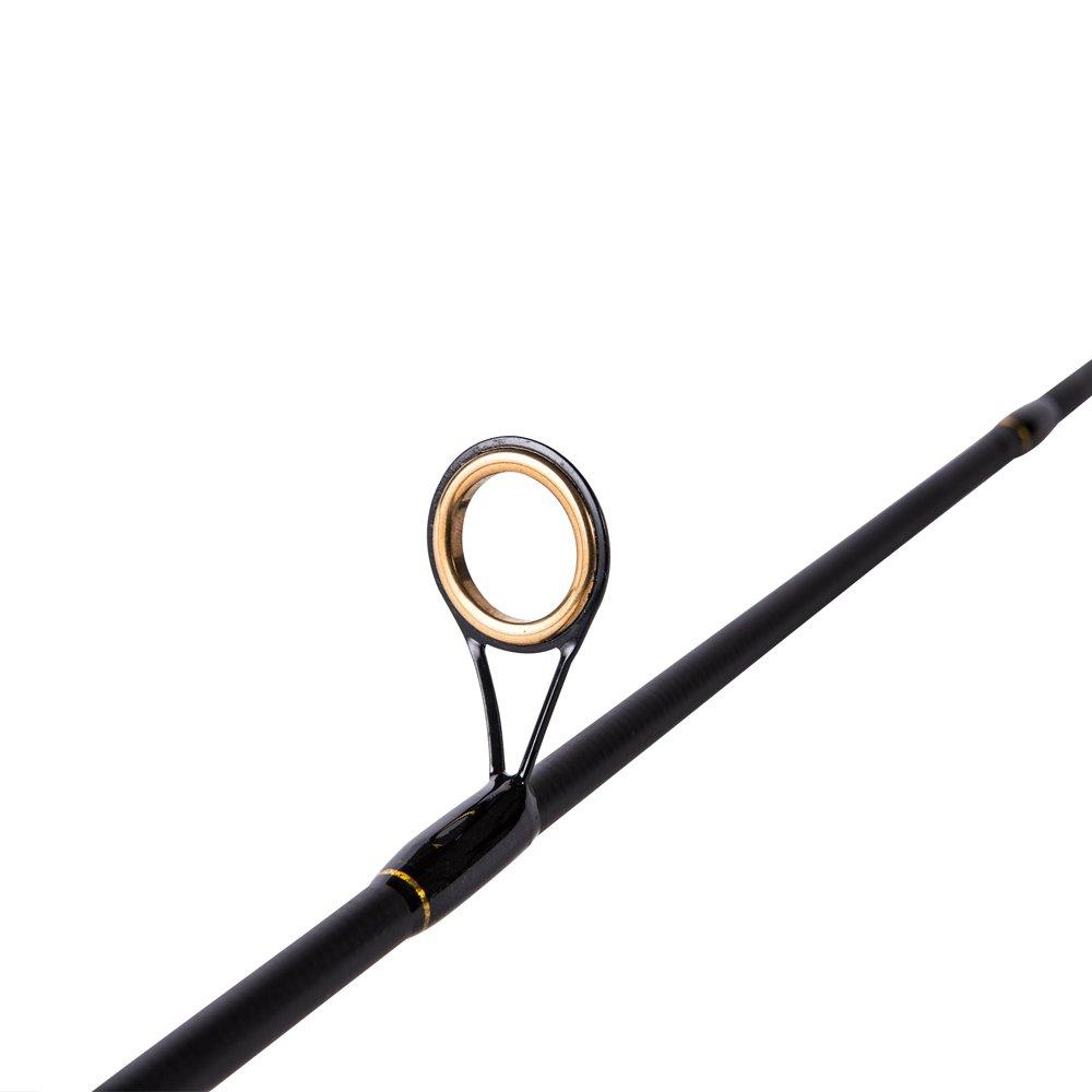 Camo 2-Piece 7-Feet Spinning Rod Carbon Fiber Spincasting Fishing Rod with 2 Tips V48604