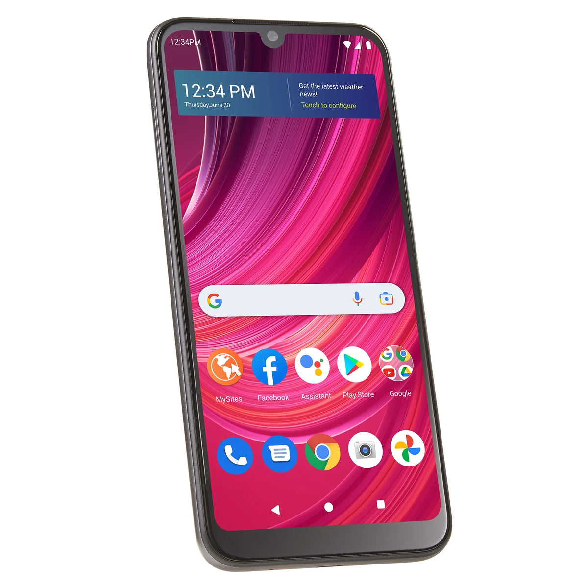 BLU View 4 32GB Black Prepaid Smartphone L326