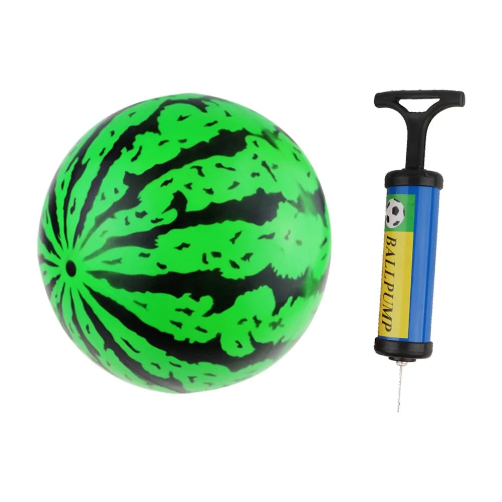 2Pcs 9 Inch Inflatable Bouncy Ball Kids Toys F926