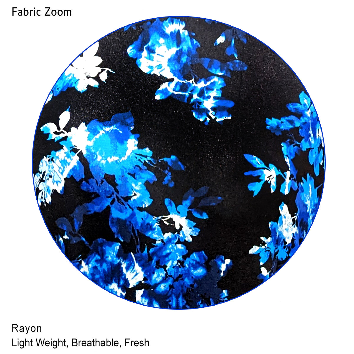 Blue Eden Night Print A Line Maxi Dress S841