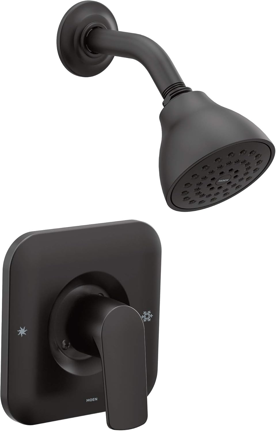 Matte Black Shower Trim C7503