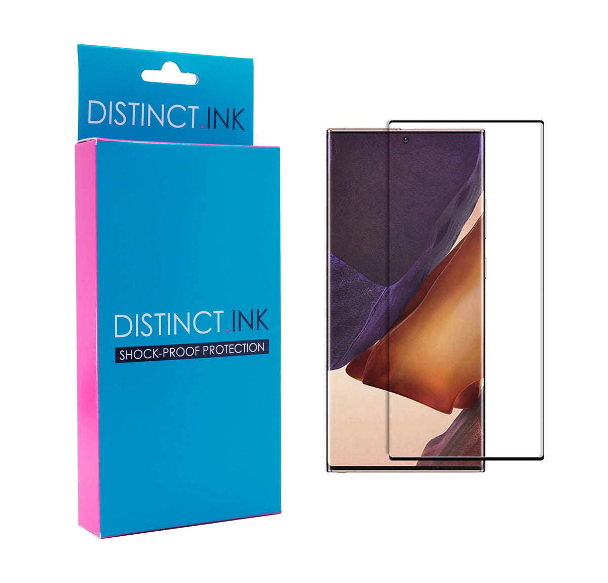 Clear Shockproof Hybrid Case for Samsung Galaxy Note 20 with Tempered Glass Screen Protector A66547