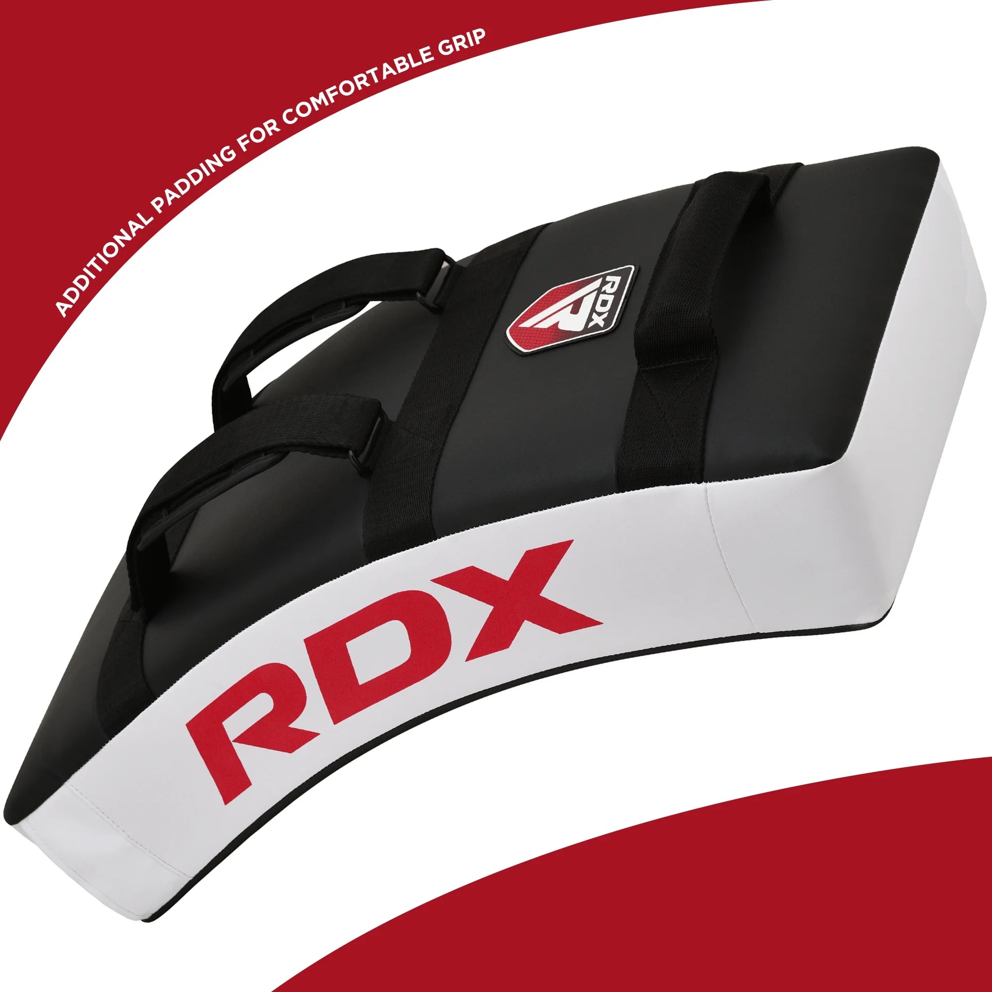 White Strike Shield for Kickboxing and Muay Thai Boxing P2558