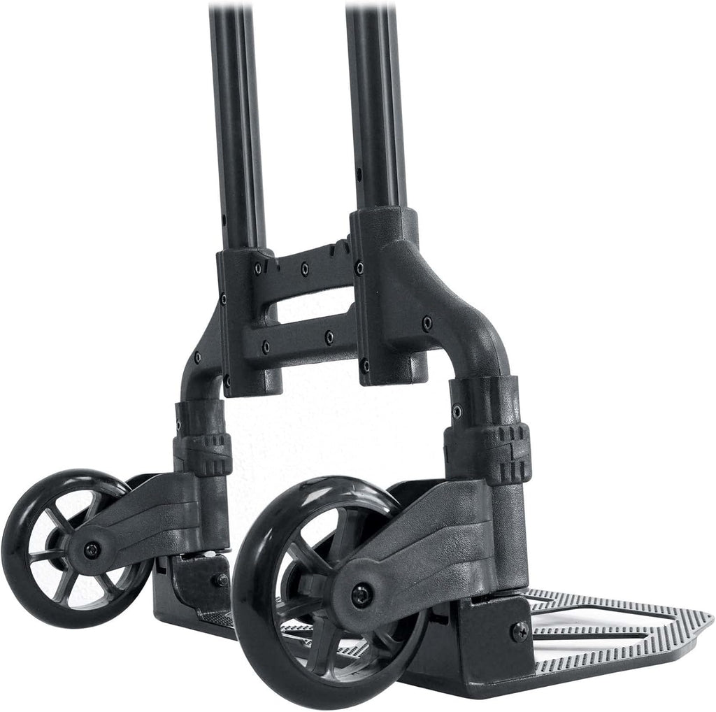 Aluminum Trolley Transport Hand Truck, Folds Flat, Pack of 2 R2918