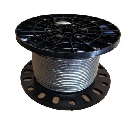 1/8 inch Stainless Steel Cable Railing Wire Rope 1x19 Type 316 (300 Feet) H897883