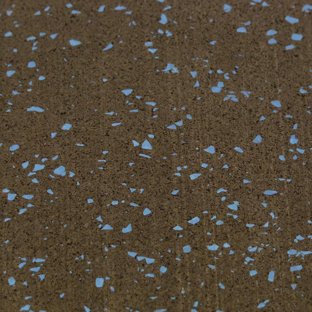 Blue Dot Recycled Rubber Flooring Rolls D258172