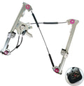 Power Window Regulator Passenger Side Motor Pack of 2 T2604