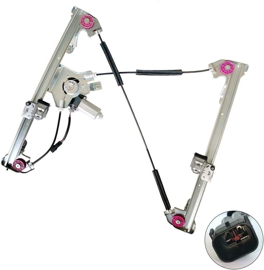 Power Window Regulator Passenger Side Motor Pack of 2 T2604