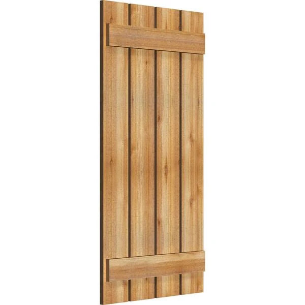 Rough Sawn Board-n-Batten Shutters X324