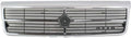 Chrome Shell Grille Assembly with Painted Black Insert I960801