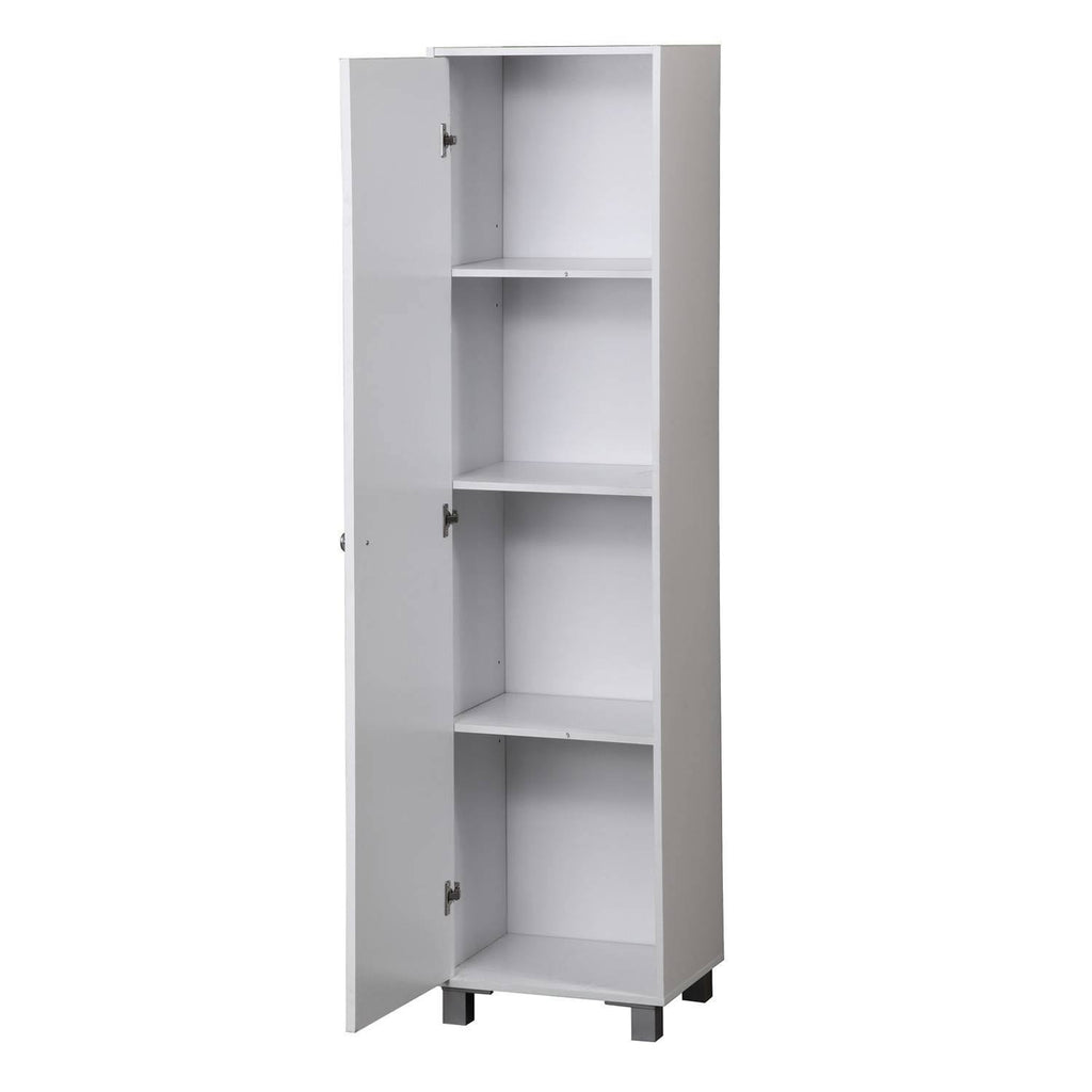 White Storage Cabinet O522