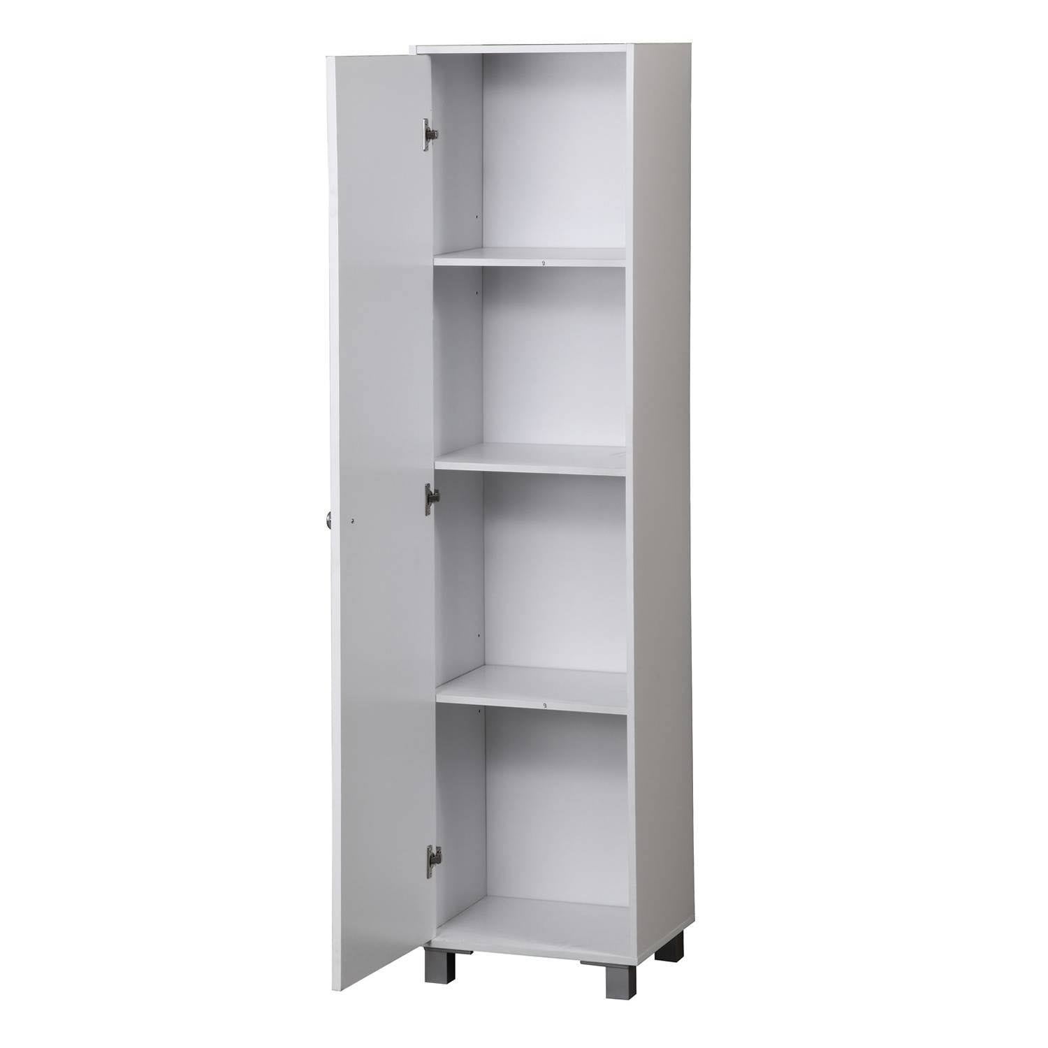 White Storage Cabinet O522