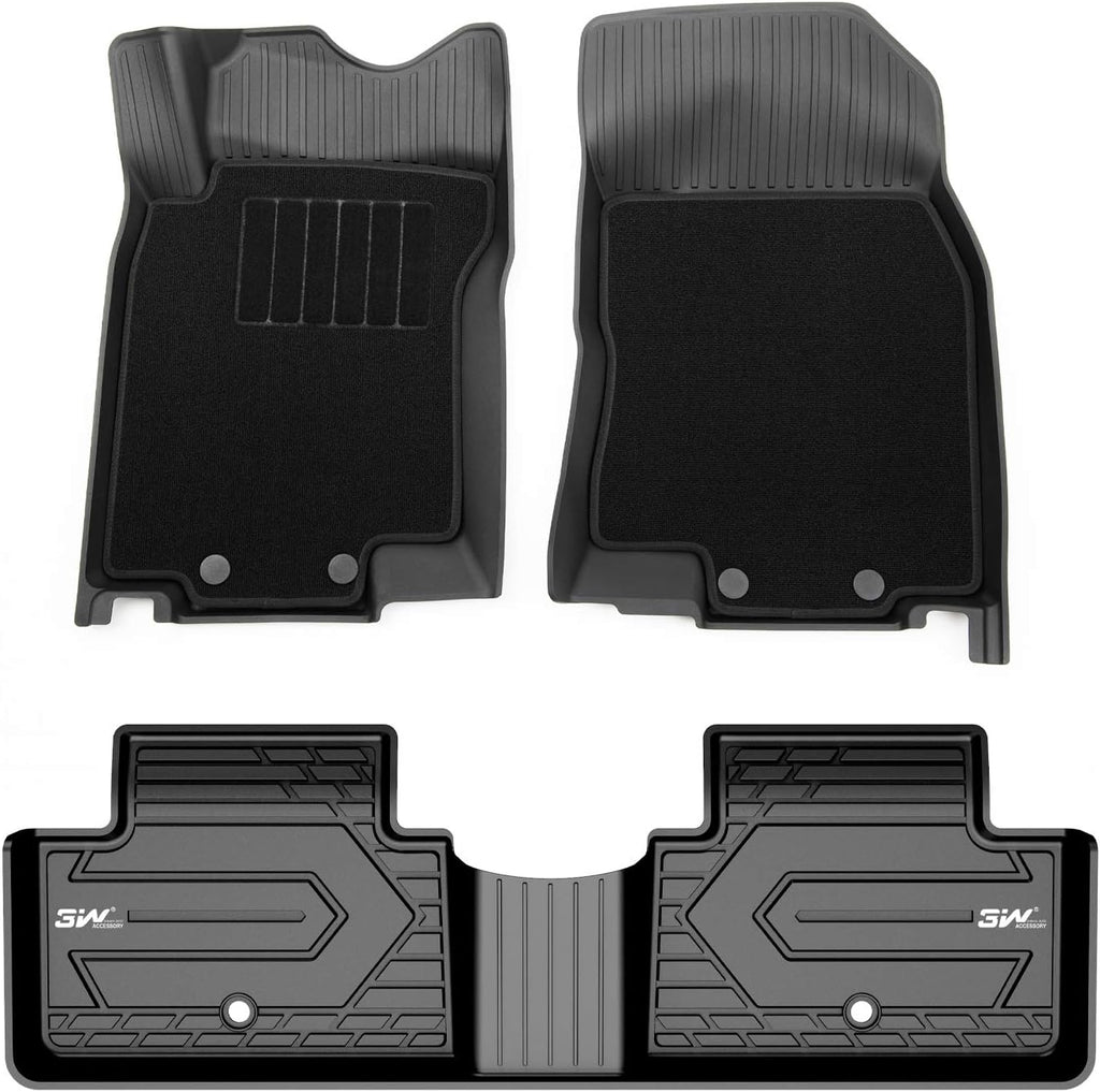 Black TPE All Weather Custom Fit Floor Liner Full Set C41994