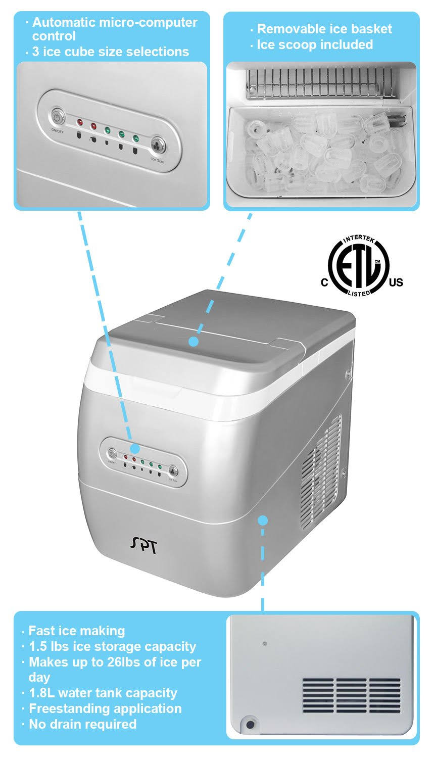 Portable Ice Maker J94490