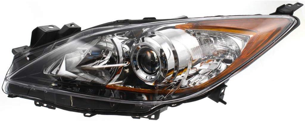 Mazda 3 Headlight Assembly 2010 2011 Pair Halogen I95107