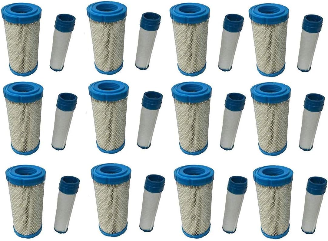 Pack of 12 Air Filters + 12 Pre Filters Combo Y117299