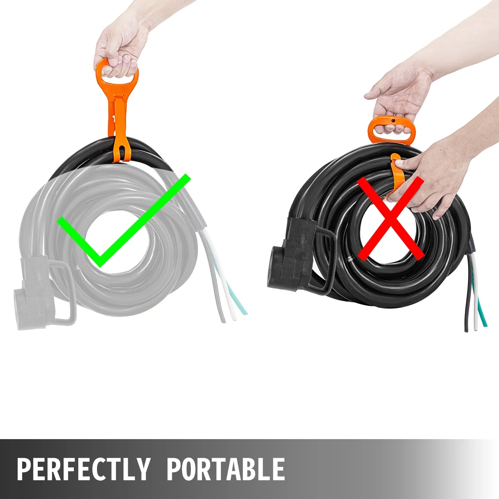 30 ft 30 amp Heavy Duty TT-30P Marine Shore Power Cord N691
