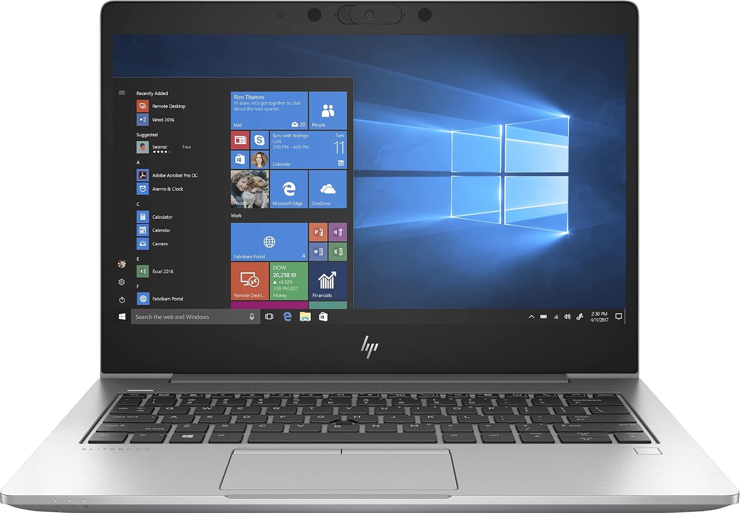 13.3-Inch Notebook PC (i5-8265U, 256GB SSD, 8GB RAM) Windows 10 Pro T179