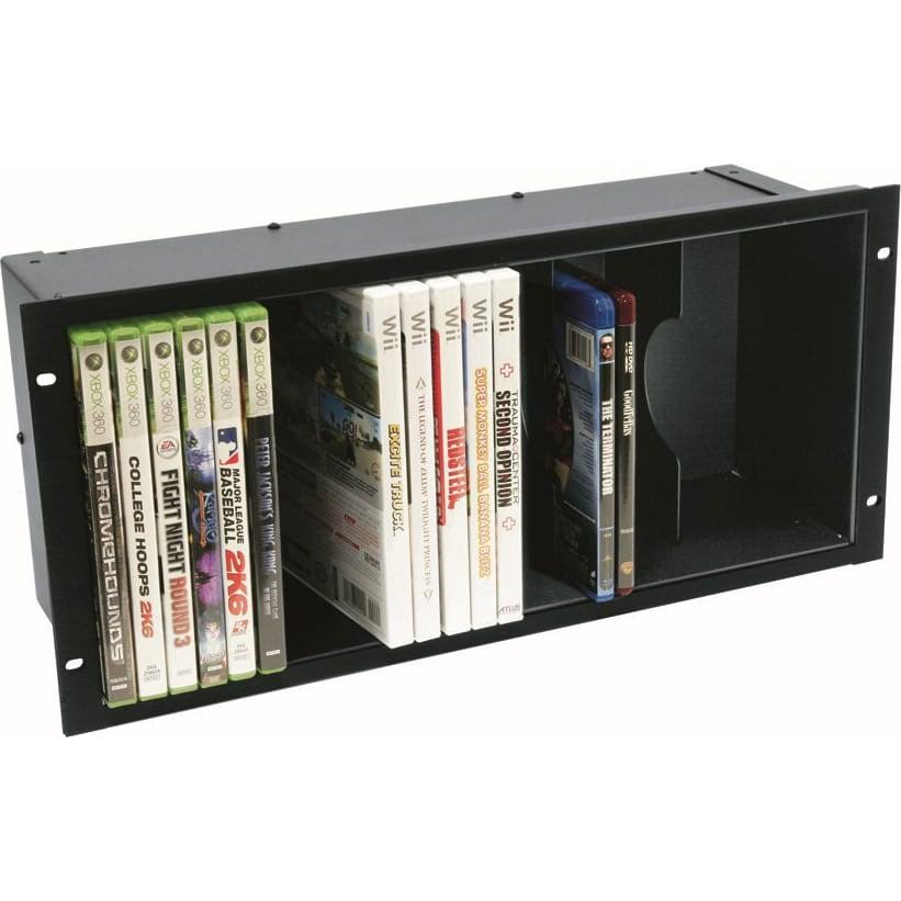 Black DVD Holder H311