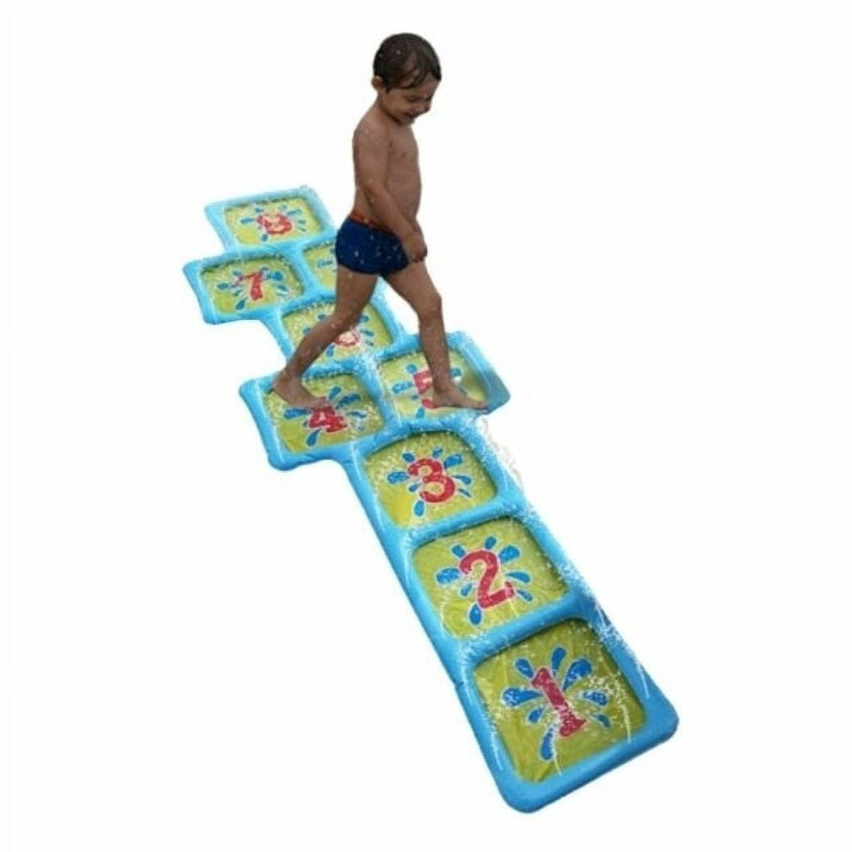 Inflatable Outdoor Hopscotch Sprinkler Mat R894