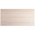 Solid Wood Live Edge Table Top with Antique White Wash Finish H3967