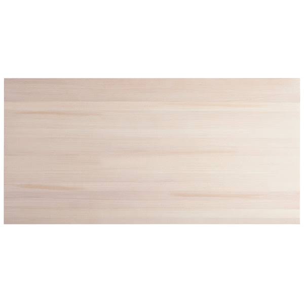 Solid Wood Live Edge Table Top with Antique White Wash Finish H3967