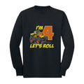 Truck Theme Birthday T-Shirt for 4 Year Old Boys O447587