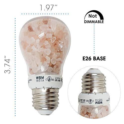6-Pack Natural Style Salt Light Bulb 5W B92997