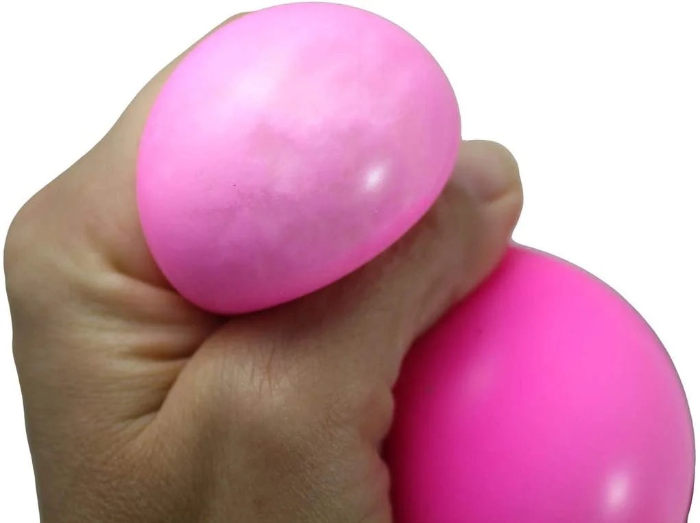 2 Stretchy Squishy Squeeze Stress Balls Sensory Fidget Toy L56089