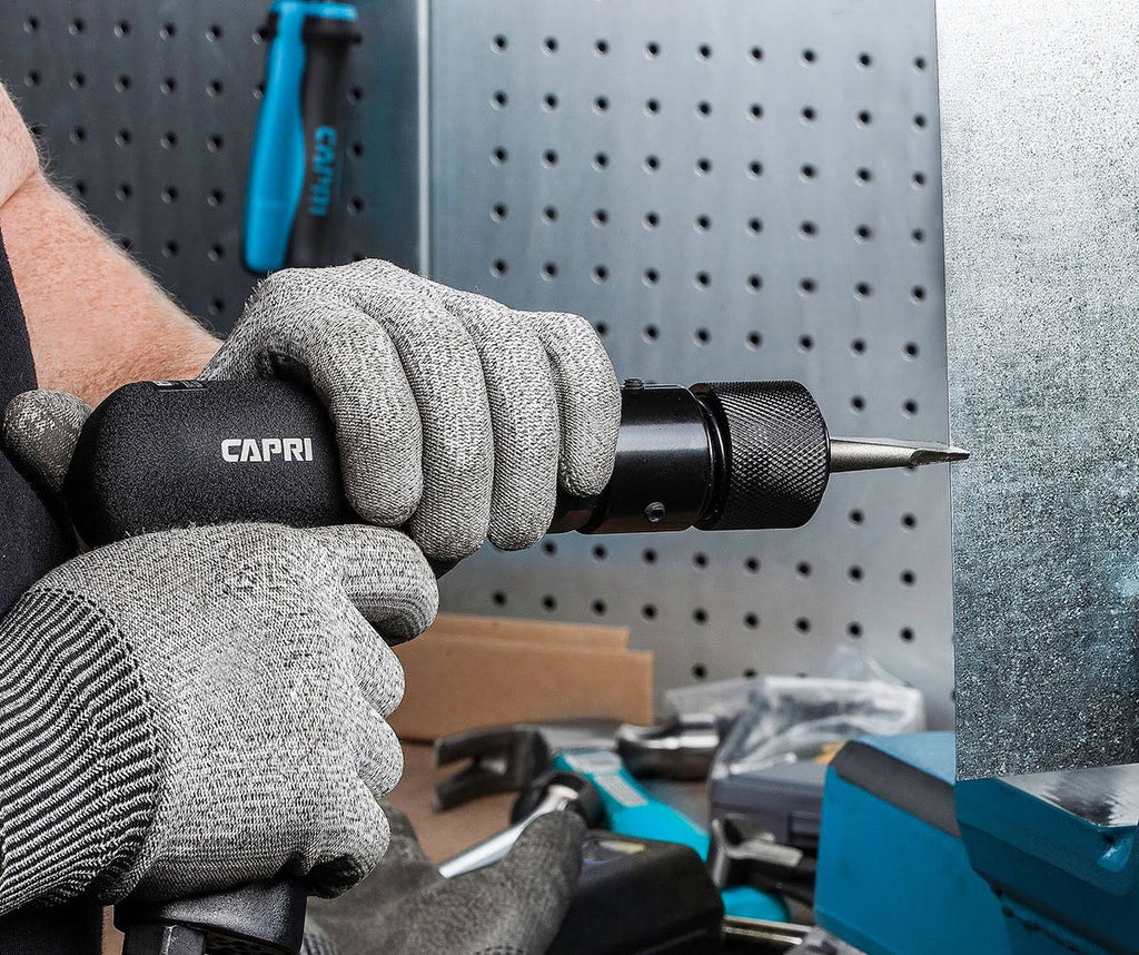 Air Hammer, Hex Shank + 4 Chisels N254