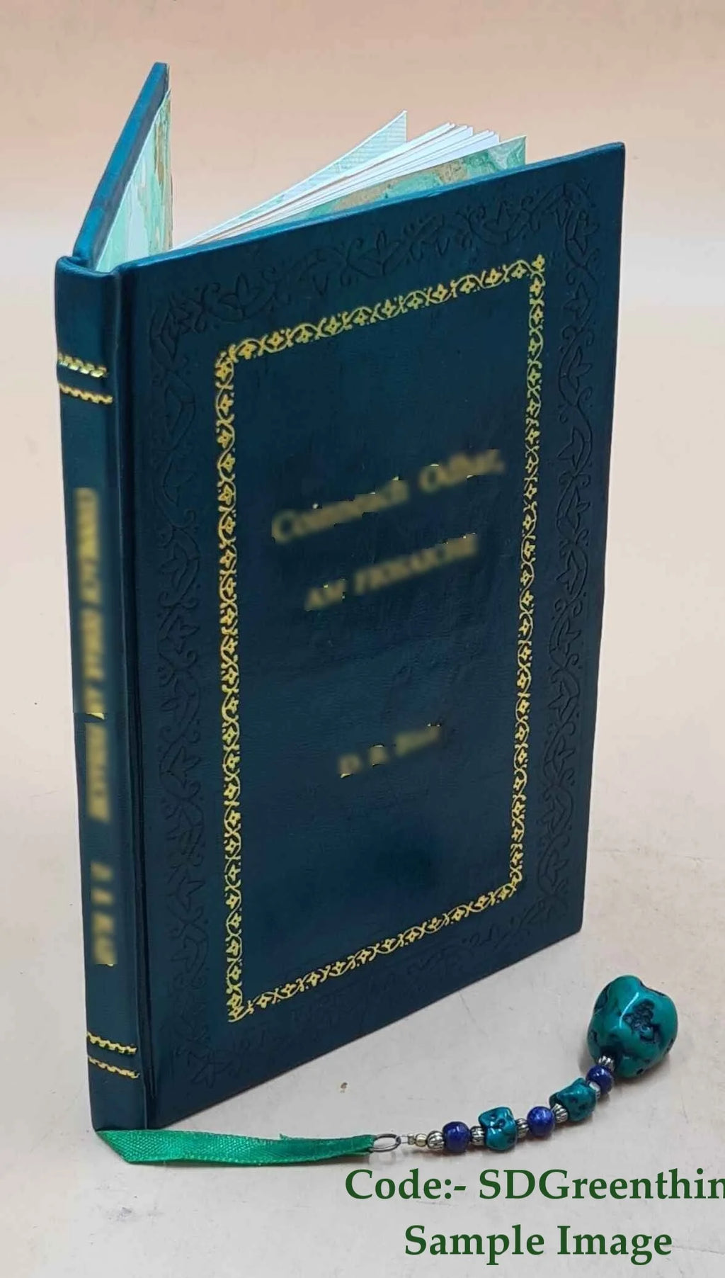 Premium Leather Bound Book K794