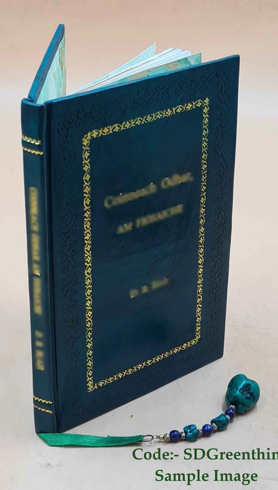 Premium Leather Bound Book K794