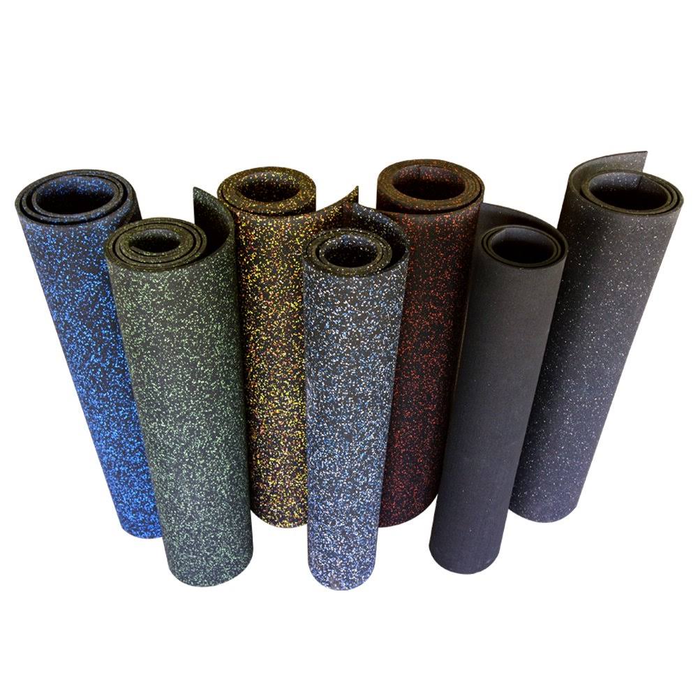 Blue Dot Recycled Rubber Flooring Rolls D258172