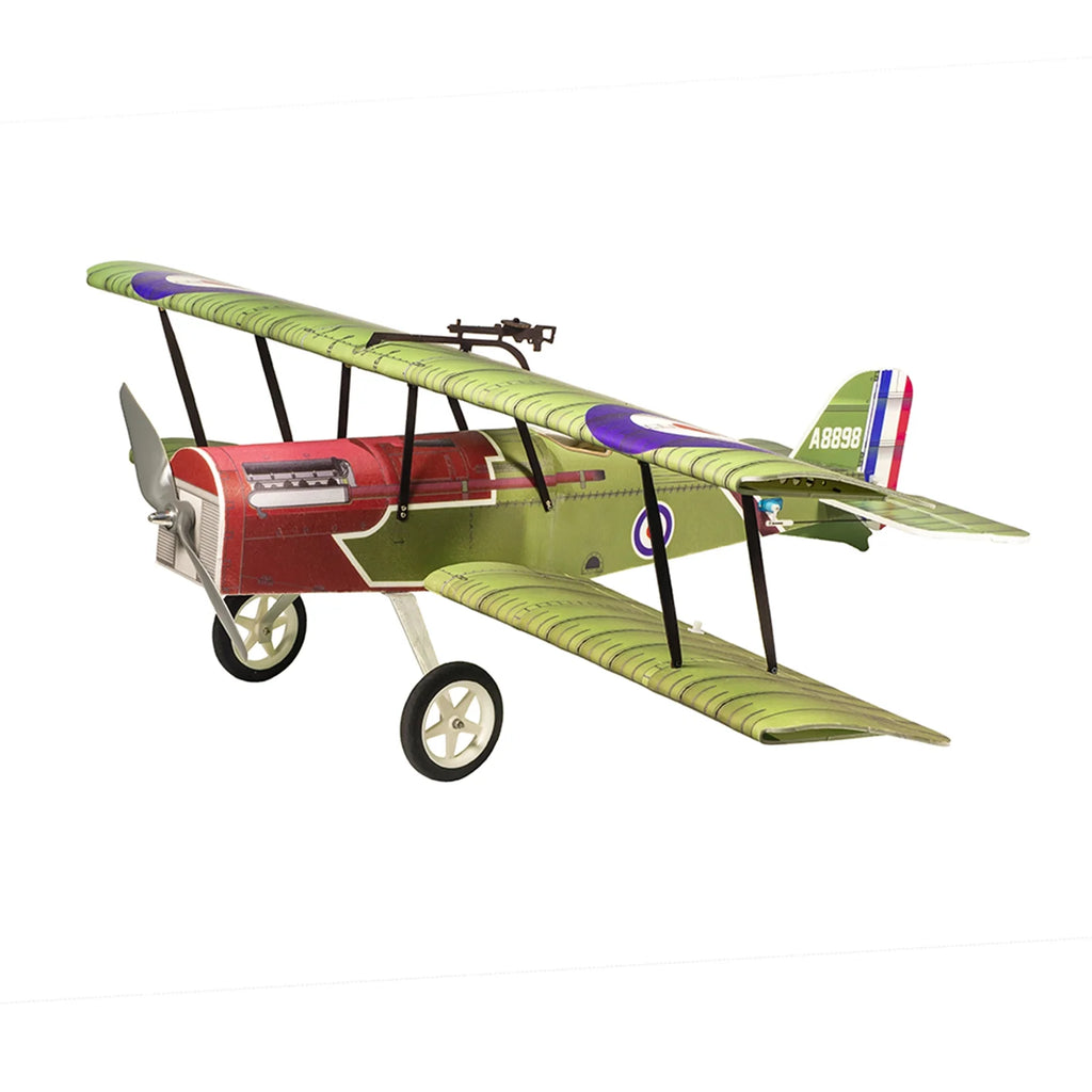 800mm Wingspan Foam Remote Control Airplane Biplane Warbird KIT S7615