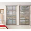 Cordless Room Darkening Faux Wood Blinds 68.25 in. W x 64 in. L W472