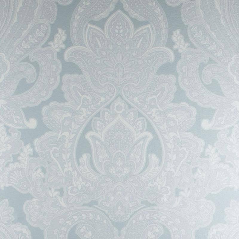 Souk Damask Cardamom Wallpaper D6812