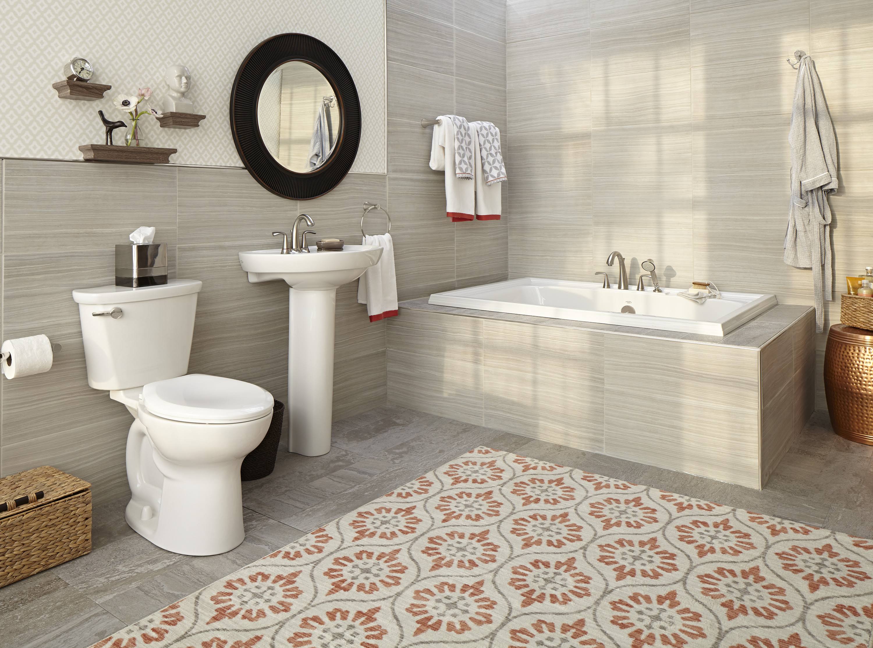 Centerset Bathroom Faucet Double Handle I491