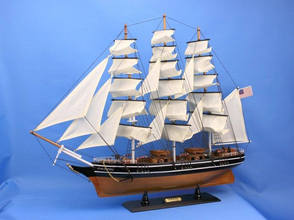Wooden Model Ship 30x22 D339314