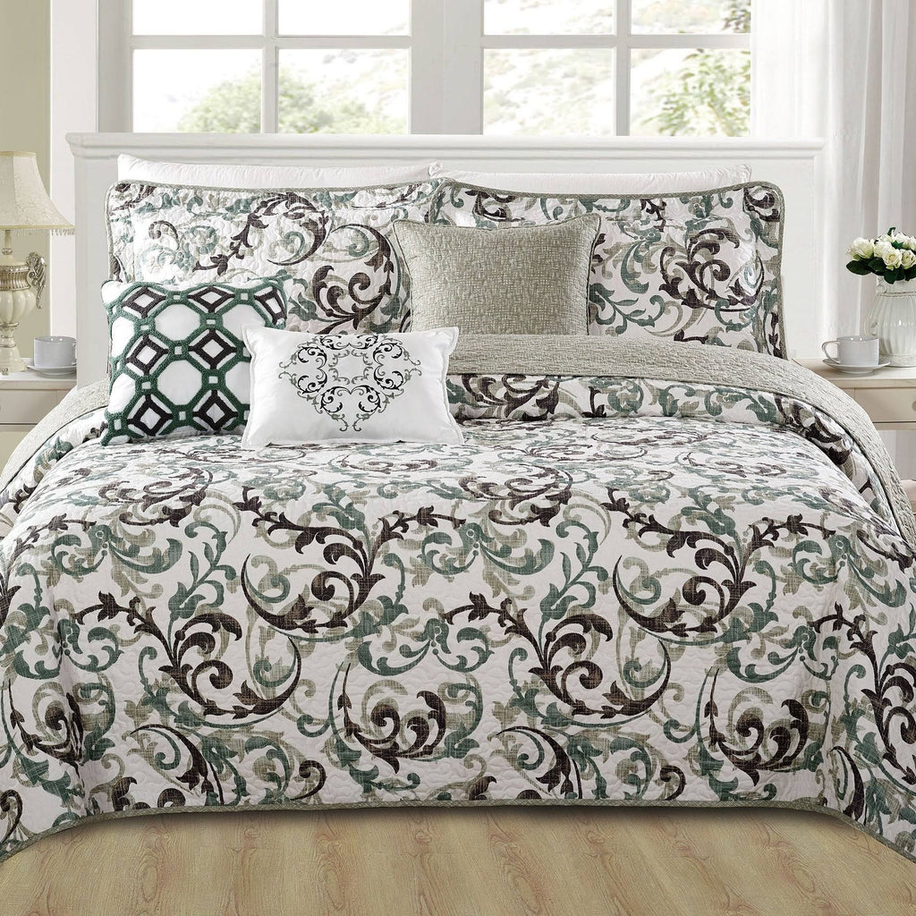6-Piece Coverlet and Sham Set, Cal King G310489