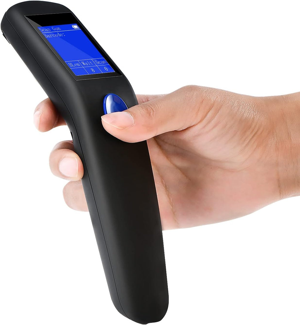 2-in-1 Wireless & USB Wired Handheld Barcode Scanner, Pack of 2 Y633