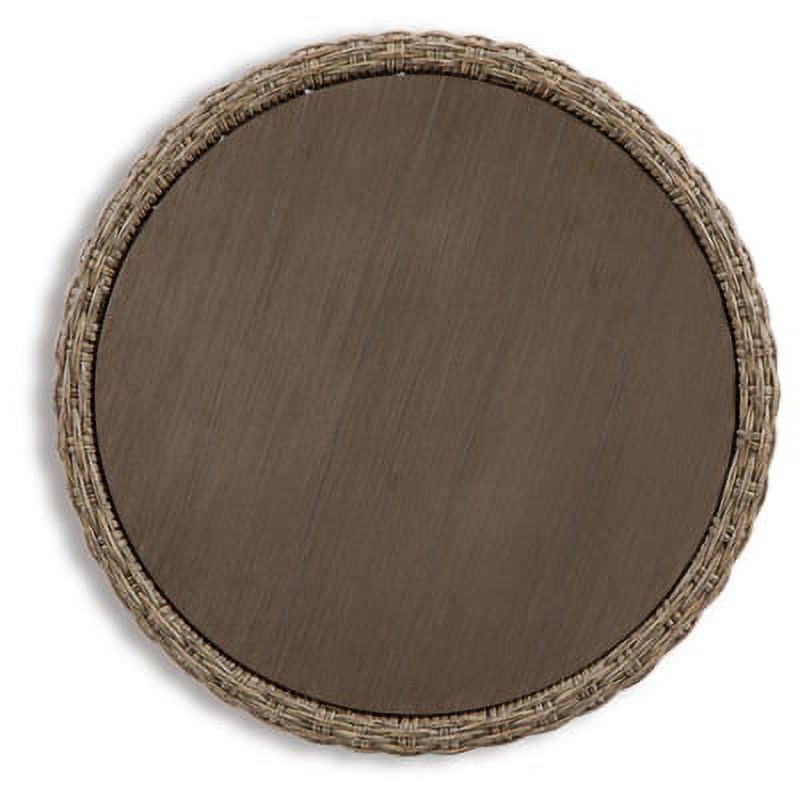Beige Outdoor End Table M160691