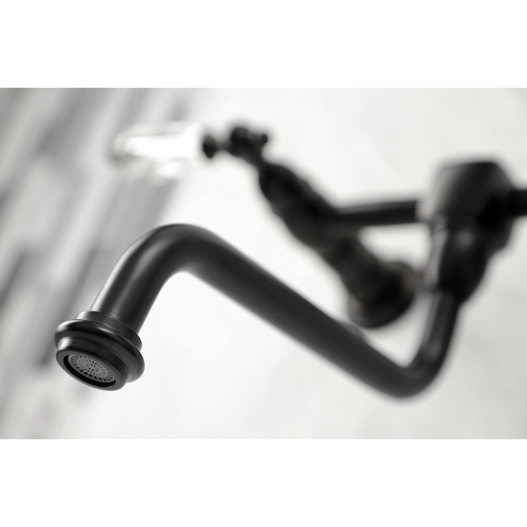 Polished Brass Wall Mount Vessel Sink Faucet O6554