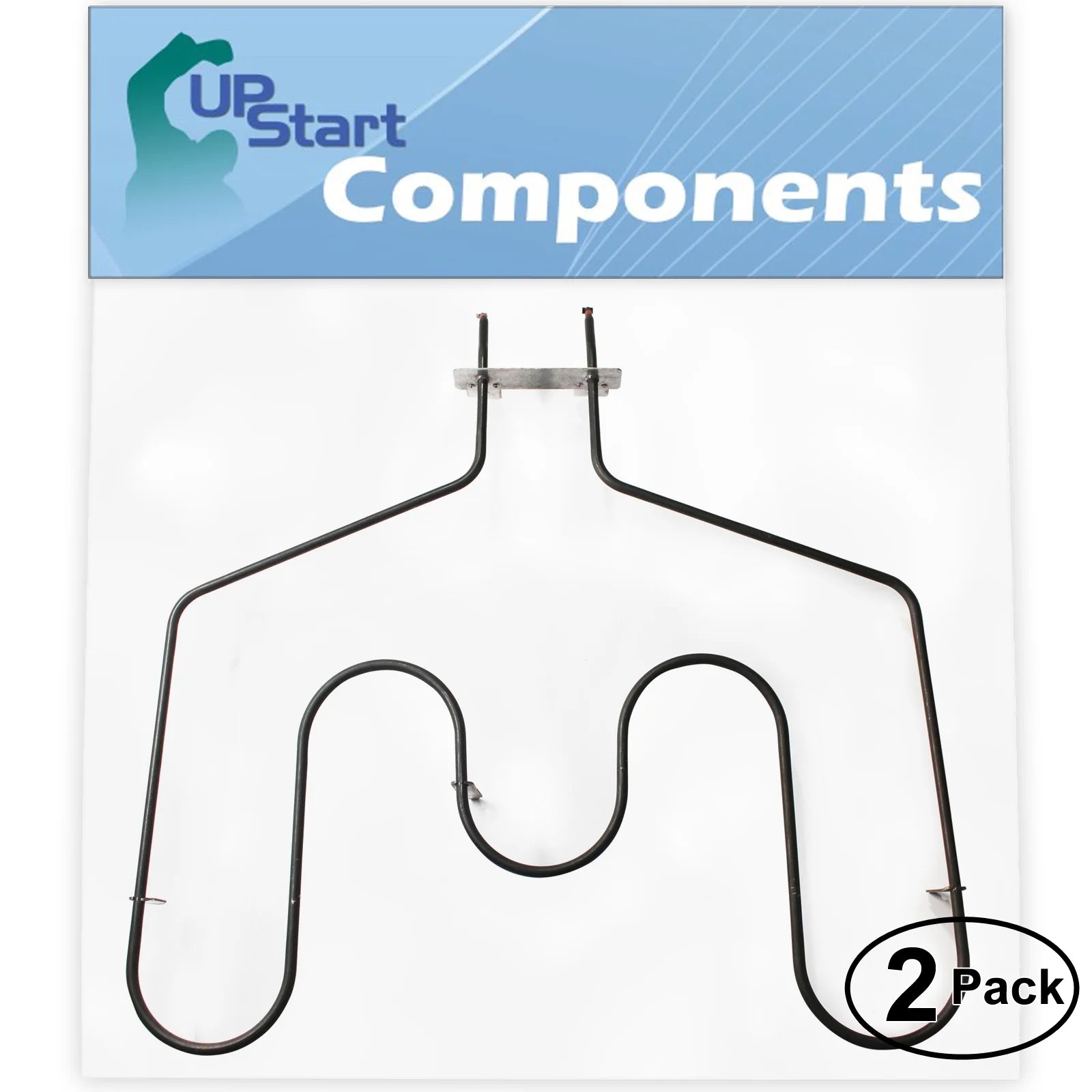 2-Pack Replacement Bake Element for General Electric Oven V5531